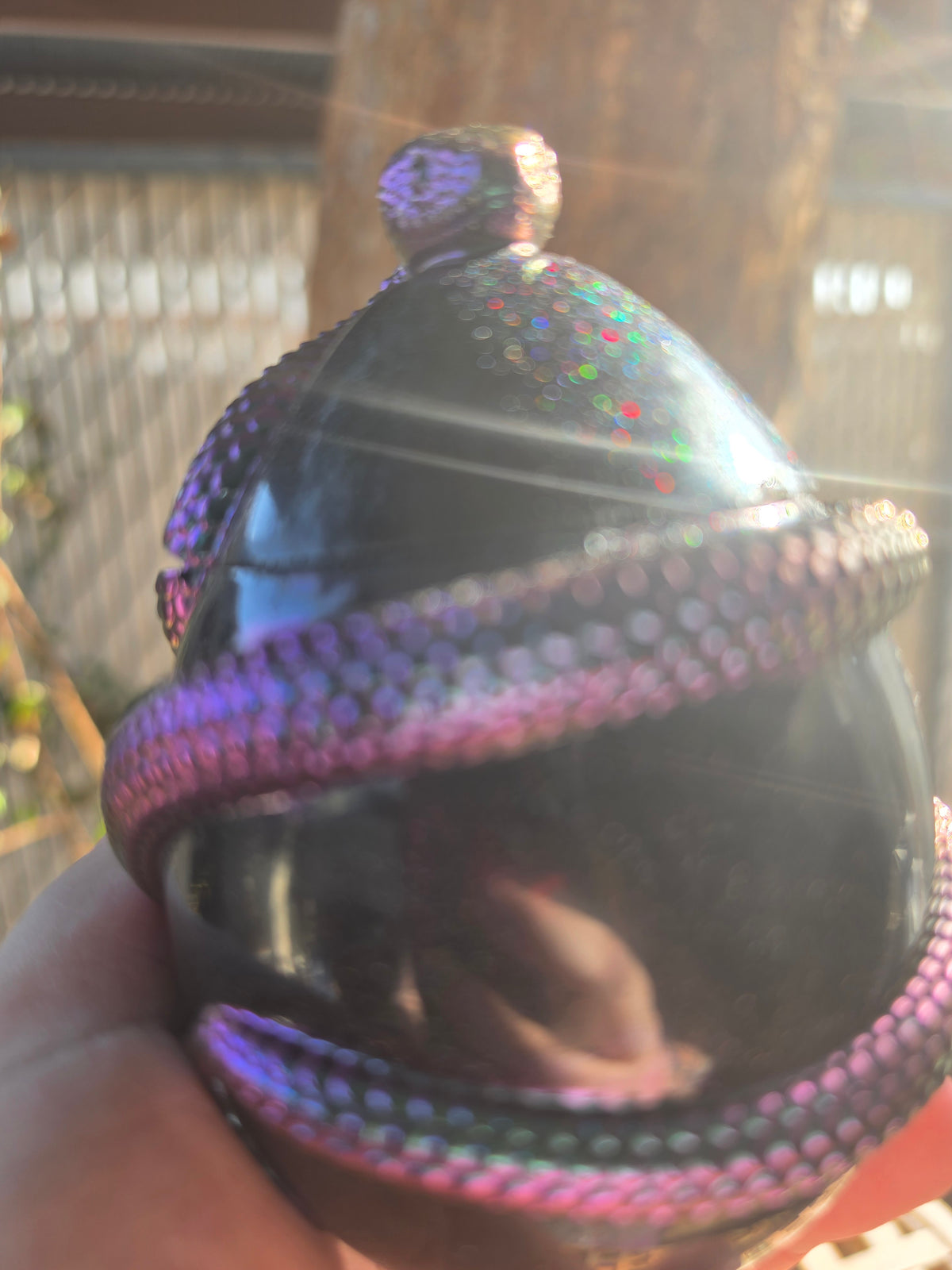 Serpent Embrace Resin Dice Jar