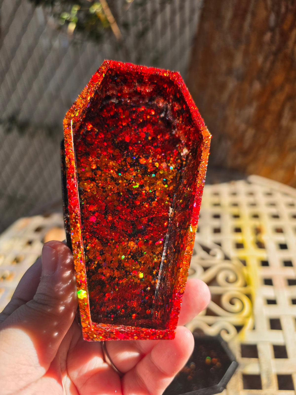 Best-Selling Glitter Coffin Trinket Box