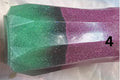Junk Vase No. 4 | Green, Black & Purple Glitter Resin Vase