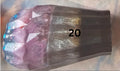 Junk Vase No. 20 | Black & Mauve Pink Glitter Resin Vase