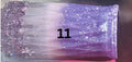 Junk Vase No. 11 | Silver Glitter & Lavender Ombre Resin Vase