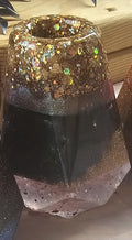 Junk Diffuser No. 4 — Rose Gold Galaxy | One-of-a-Kind Handmade Resin Reed Diffuser