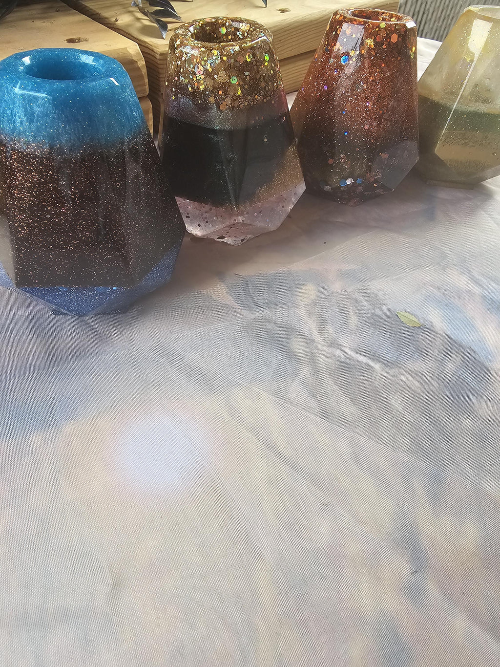Junk Diffuser No. 1 — Copper Sunset | One-of-a-Kind Handmade Resin Reed Diffuser