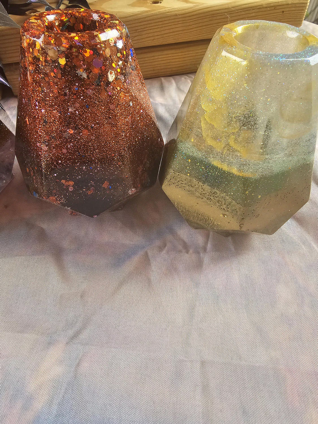 Junk Diffuser No. 1 — Copper Sunset | One-of-a-Kind Handmade Resin Reed Diffuser