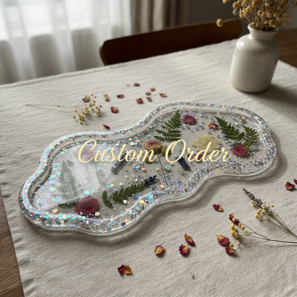 Custom Enchanted Garden Tray