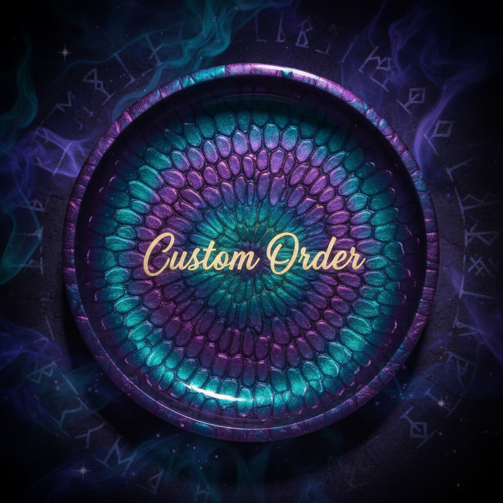 Custom Order Round Cobblestone Tray