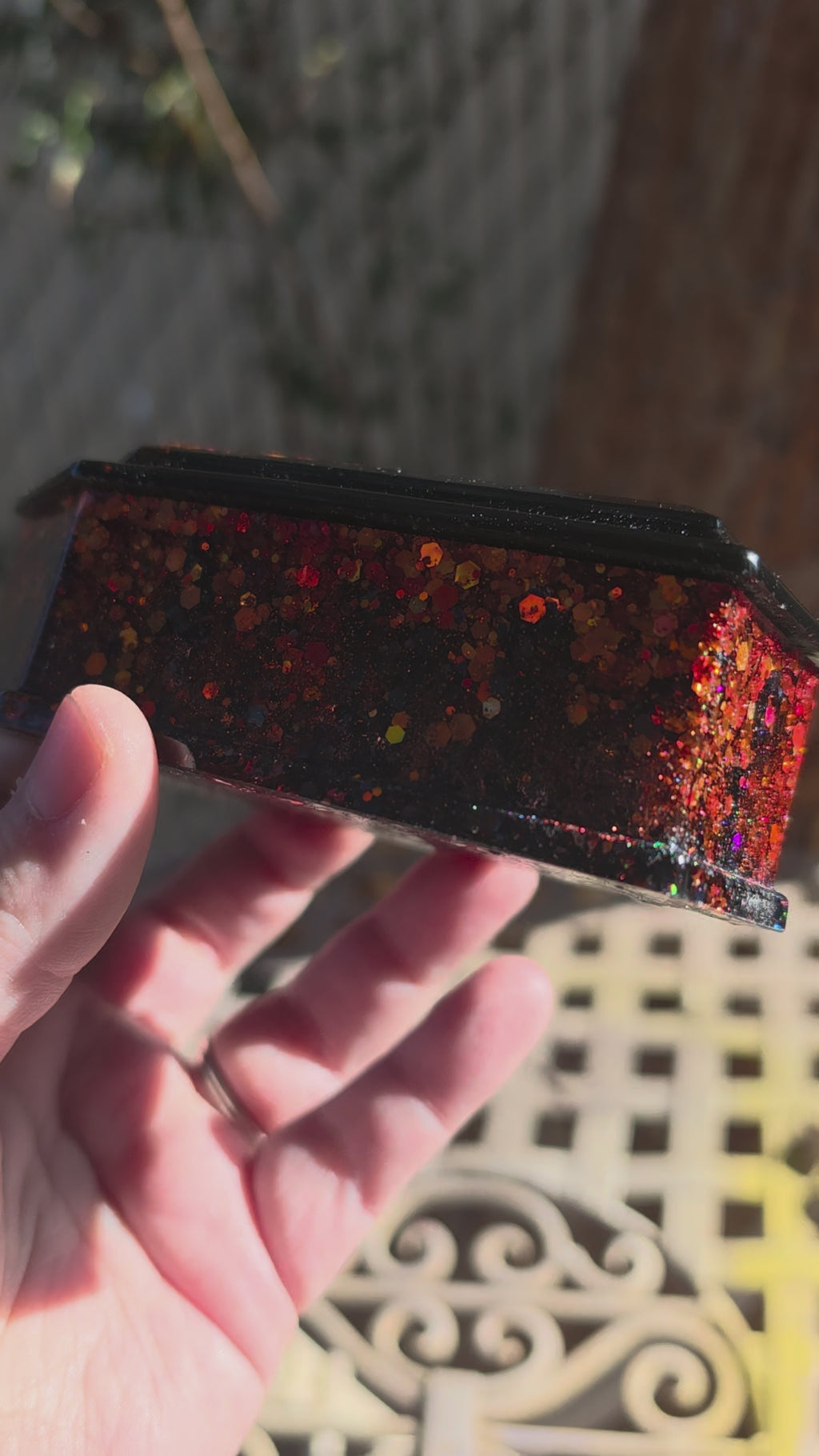 Best-Selling Glitter Coffin Trinket Box