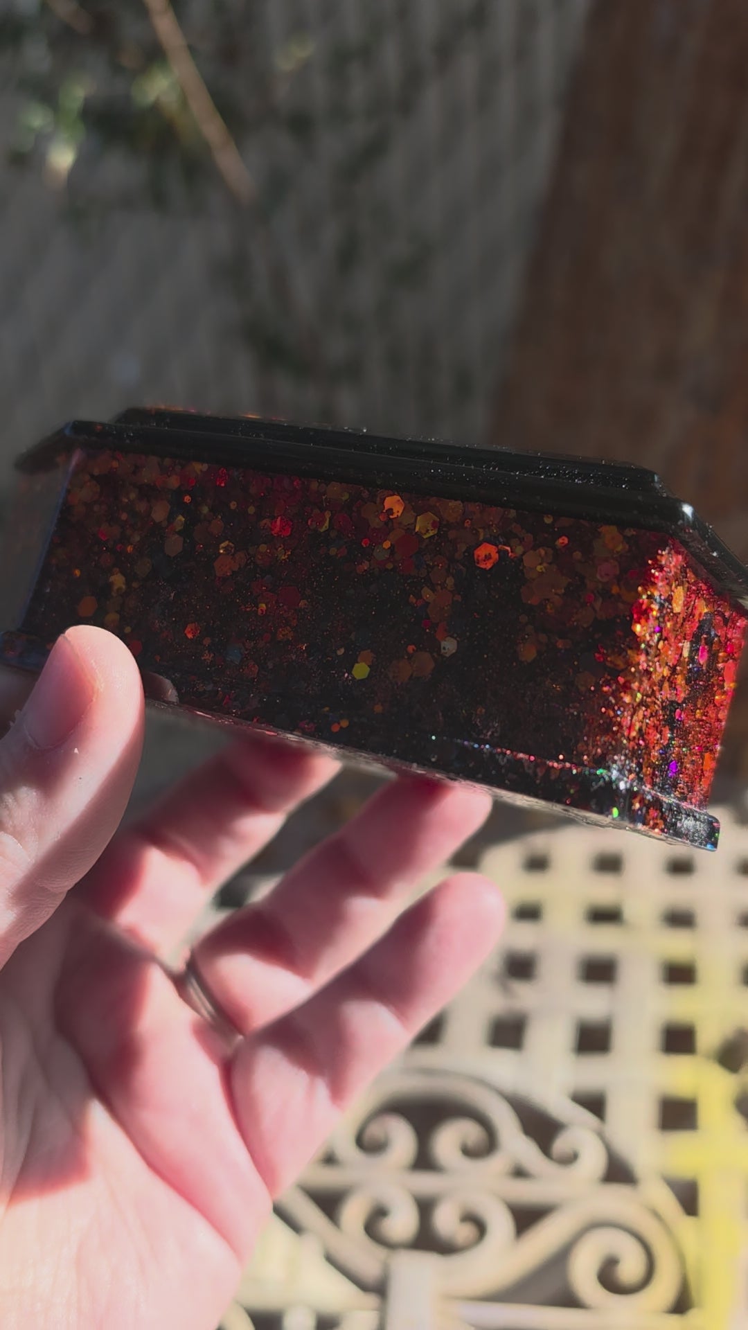 Best-Selling Glitter Coffin Trinket Box